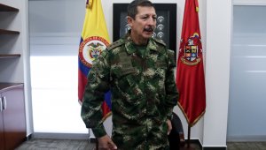 General Nicacio Martínez, comandante del Ejército colombiano. Colprensa
