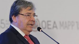 Carlos Holmes Trujillo, canciller de Colombia. Colprensa