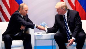 Vladimir Putin y Donald Trump. AFP