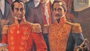 La tendencia bolivarista, que encarna el pensamiento libertario del prócer Simón Bolívar (izquierda) y alude a las libertades personales y de pensamiento. La santanderista marca el legado del general Francisco de Paula Santander y enmarca el orden y la legalidad. Colombian.com.co