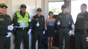 La pequeña pasa sus vacaciones en Cúcuta. Policía Nacional