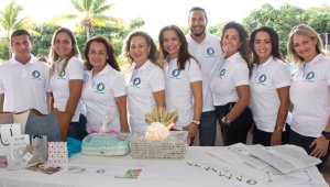 Samuel Botello, Sandra Gómez Cala, María Cristina Carvajal, Damaris Correa, Carolina Silva, Fuad Assaf, Sandra Gómez González, Martha Velandia y Gisela Castellanos. Alfredo Estévez/La Opinión