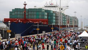 Más de un millón de embarcaciones han pasado por el Canal de Panamá, desde su apertura. El tesoro nacional ha recibido15.000 millones de dólares. Archivo