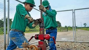 La suspensión de actividades se dio en 76 pozos productores y 61 inyectores de crudo.  Archivo