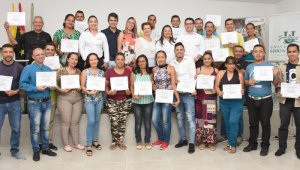 Fueron 25 los inmigrantes que se formaron. Cortesía