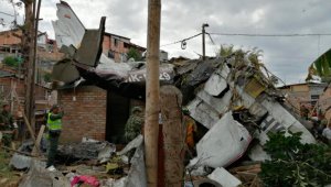 De los ocupantes de la aeronave, siete eran pasajeros y dos tripulantes. Colprensa