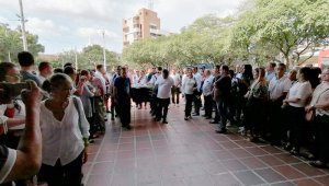 Esta tarde, familiares y amigos de Bernardo Betancurt lo despideron en Cúcuta. La Opinión