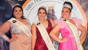 Juliana Patiño Lara, Camila Cabrera y Deisy Guerrero, quien se coronó como la primera Reina Nacional Plus Size, que busca demostrar que la belleza no siempre encaja en medidas perfectas. Instagram