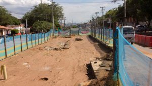 El avance de la obra está en un 20 por ciento. Alfredo Estévez