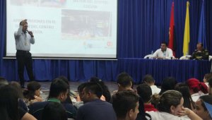 Se hizo en la Universidad Francisco de Paula Santander. Orlando Carvajal