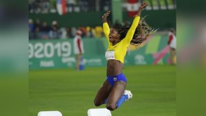 Caterine ya tenía una medalla de bronce, y en 2017 había logrado la plata en el Mundial. Colprensa