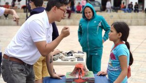 Se busca que los estudiantes y las comunidades conozcan qué son los minerales, cuáles son los usos y orígenes. Tomada de Facebook