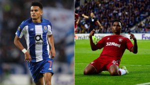 Luis Díaz y Alfredo Morelos brillaron el la fecha de la UEFA Europa League. Tomada de Twitter