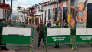 El ambiente en Chinácota se mantuvo tenso durante los días anteriores, por cuenta de los apretados resultados entre los tres primeros candidatos a la Alcaldía. Cortesía
