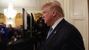 Donald Trump, cada vez más cercado por las investigaciones de la Cámara de Representantes. AFP