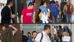 Desde el martes en la mañana avanzan las audiencias concentradas en el Palacio de Justicia de Cúcuta. Alfredo Estévez/La Opinión