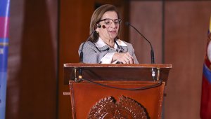 Margarita Cabello Blanco, Ministra de Justicia y del Derecho. Colprensa