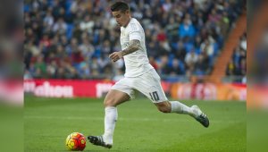 James Rodríguez está en la lista de convocados para los partidos de la selección Colombia ante Perú y Ecuador. Archivo