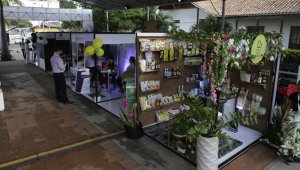 En las instalaciones de la Biblioteca Pública Julio Pérez Ferrero con una variada agenda académica. Juan Pablo Cohen/La Opinión