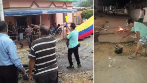 “Si la destrozaron por lo menos arréglenla tengan la bondad y sean serios”, arengan. Cortesía