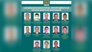 Hay dos de alto valor y por quienes hay una recompensa de hasta 500 millones de pesos. Se trata de Gustavo Aníbal Giraldo, alias ‘Pablito’, integrante de Comando Central (Coce) de del Eln; y José Bernardo Villa Leó, alias ‘Catire’. Policía Nacional