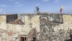 Fue un momento mágico el que se vivió en la Fortaleza cartagenera, un lugar emblemático del país que a pesar de que ha alojado diferentes tipos de eventos. Cortesía Redbull