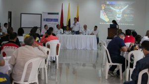 La mesa estuvo compuesta por Arnulfo Sánchez, director del IMRD; Perla Álvarez, directora técnica de Inspección, Vigilancia y Control del Ministerio del Deporte; Miguel Acevedo, director de Posicionamiento y Liderazgo del Ministerio; César Angarita, director Infraestructura de la Oficina de Recursos y Herramientas, y David Alvarado, director de Indenorte.  Juan Pablo Cohen