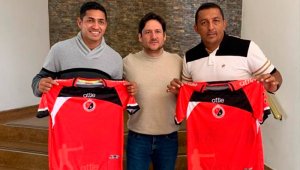 Jairo Patiño (der) y armando maldonado (izq) serán los encargados de comandar al equipo motilón en la temporada 2020. Twitter