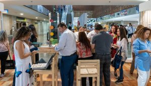 Los empresarios de Cúcuta resaltaron la variedad en los productos presentes en Colombiatex. Cortesía