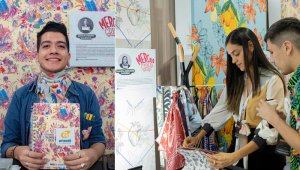 El pabellón del Mercado Gráfico busca visibilizar el talento creativo de los profesionales de diseño, mercadeo y publicidad. Cortesía