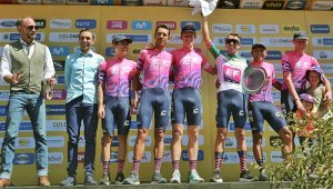 El equipo de Rigoberto Urán AFP