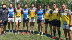 Luego de la concentración nacional nuevos jugadores de rugby de Norte de Santander ingresaron al Sistema Tucán. En la foto están los ocho de la categoría M20 acompañados por el entrenador William León.
 Cortesía