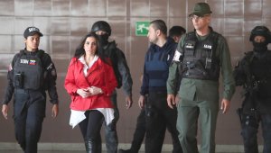 Aida Merlano fue capturada a finales de enero por autoridades venezolanas y desde entonces prendió el ventilador sobre los supuestos hechos de corrupción que involucran a varios políticos colombianos. Archivo