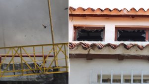 En la casa de Teresa García se rompieron los 22 ventanales, al igual que en otras viviendas y negocios ubicados en un radio de dos manzanas. Archivo y César Obando
