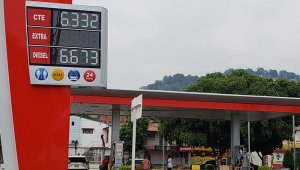 Desde el sábado, el galón de gasolina se vende más barato. El precio sugerido es de $6.366.  César Obando
