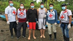El CICR valoró el estado de salud de los liberados. Tomada de Twitter @CICR_co