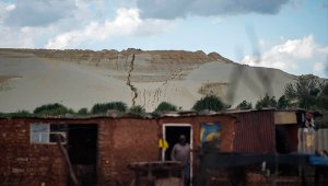 Sudáfrica recientemente había ingresado al confinamiento oficial. Afp