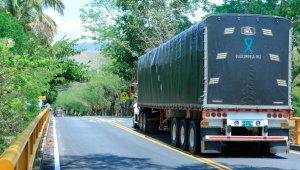 Más de 250 vehículos de carga de Norte de Santander circulan por las vías nacionales para transportar productos de todo tipo de productos, desde alimentos hasta carbón. Ministerio de Transporte