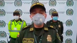 La Policía de Cundinamarca no le encontró heridas o enfermedad visible a ninguno de los ocupantes, por lo que procedieron a realizarles un comparendo. Colprensa