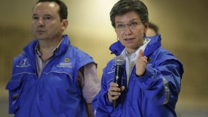 Alcaldesa de Bogotá, Claudia López. Colprensa