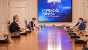 Iván Duque, presidente de Colombia.  Colprensa