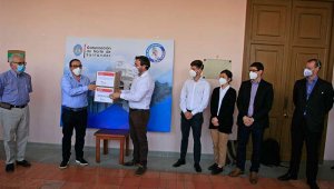 Silvano Serrano, junto al alcalde de Cúcuta, Jairo Yáñez, dijo que seguirán fortaleciendo los lazos de amistad y cooperación con el gobierno alemán. Mario Caicedo La Opinión