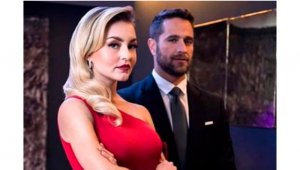 Con esas mismas condiciones, se reanudaron las grabaciones de “Imperio de mentiras”, protagonizada por Angelique Boyer y Andrés Palacios. Internet.
