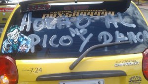 Taxistas entrarían a paro. Cortesia