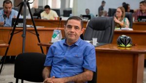 El subcontralor municipal, Francisco Cortés, en una sesión de control político que le adelantó el Concejo el pasado mes de marzo. Juan Pablo Cohen