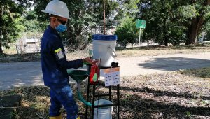 Las JAC cumplen con el plan de bioseguridad de Ecopetrol y cuentan con el aval dela Alcaldía Municipal. Cortesía