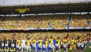 El Metropolitano se Barranquilla ha sido la casa de ‘La Tricolor’ en las eliminatorias de los Mundiales de 1990, 1994, 1998, 2006, 2014 y 2018. Archivo