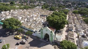 El cementerio central, con 130 años prestando los servicios funerarios a las familias cucuteñas, está llegando al tope de capacidad y requiere su reubicación. Juan Pablo Cohen / La Opinión
