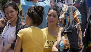 Cuando Ariana, la compañera de Abelardo, se enteró de la muerte del padre de su hijo, de 2 años, no pudo evitar el llanto. Alfredo Estévez