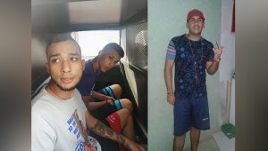 Miguel Chirino Delgado y José Euclides Armas Zamora quedaron a disposición de la Fiscalía. La víctima Johan Daniel Olivar Velásquez, Cortesía